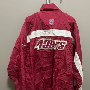 Vintage NFL San Francisco 49ers Jacket - Red & White